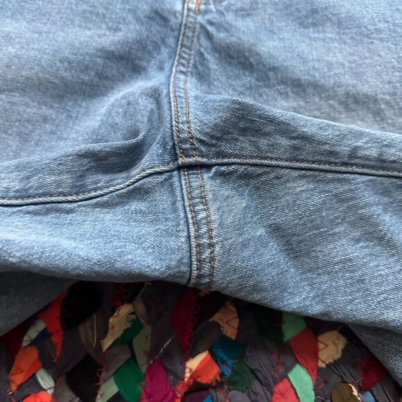 Talbots Girlfriend Denim Short 9" Light Wash Blue Jean Women's Plus Size 16 - Picture 3 of 14